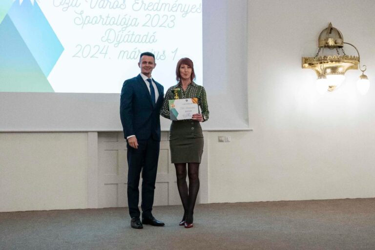 „Ózd Eredményes Sportolója” városi sport díjátadó
